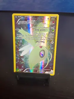 Pokemon TCG Mythical Celebi XY111 Full Art Black Star Holo Promo Card - Image 4