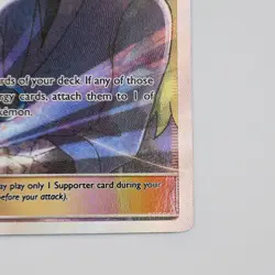 Pokemon N's Resolve Cosmic Eclipse Ultra Rare Full Art SM Holo Card 232/236 - Image 2