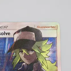 Pokemon N's Resolve Cosmic Eclipse Ultra Rare Full Art SM Holo Card 232/236 - Image 4