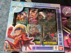 One Piece Card Game Illustration Box Vol. 3 and 4 Brand New / Sealed - Image 4