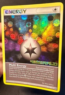 Multi Energy 89/106 2005 EX Emerald Pokemon Card TCG Reverse Holo Rare - Lp - Image 2