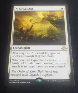 Sigarda's Aid Eldritch Moon Regular Card #41 NM Condition MTG - Image 1