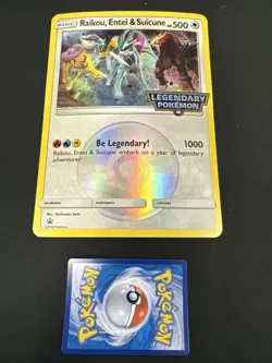 Raikou, Entei, & Suicune - Jumbo Card - Pokemon TCG - Image 1