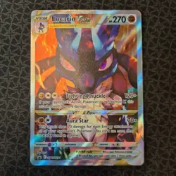 Lucario VSTAR SWSH291 Crown Zenith Black Star Promo Card - Image 1