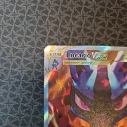 Lucario VSTAR SWSH291 Crown Zenith Black Star Promo Card - Image 2