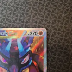 Lucario VSTAR SWSH291 Crown Zenith Black Star Promo Card - Image 3