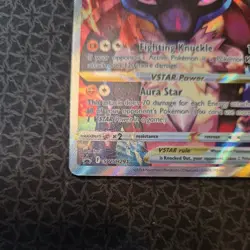 Lucario VSTAR SWSH291 Crown Zenith Black Star Promo Card - Image 5