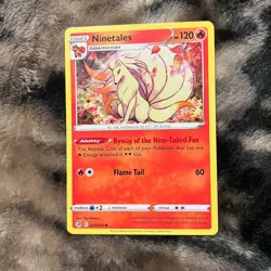 Pokemon: Sword & Shield - Fusion Strike 2021 "NINETALES" #031/264 Trading Card - Image 1