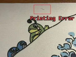 *PRINTING ERROR* Riding the Great Wave TCG Playmat Trading Card Board Game Mat - Image 3