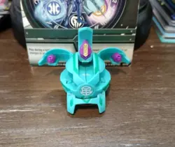 Bakugan B1 Ventus Siege 550G Green Battle Brawlers W/ Card RARE! - Image 2