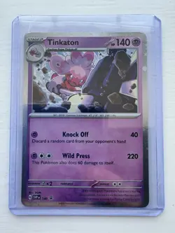 Pokemon Scarlet & Violet Stellar Crown | SVP 140 Tinkerton | Black Star Promo NM - Image 1