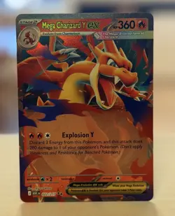 Pokemon Ascended Heroes - Mega Charizard Y ex - Double Rare #22/217 MINT (2026) - Image 1