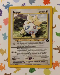 Pokemon TCG Togepi Black Star Promo #30 English Non Holo WOTC 2000 - Image 1
