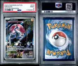 Miraidon 2023 Pokemon Scarlet & Violet ETB Promo Cards #013 PSA 9 SVP - Image 3