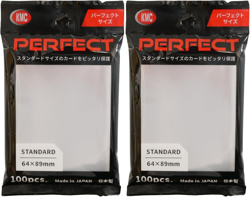 100 Pochettes Card Barrier Perfect Size Soft Sleeves 2 Pack Value Set ! - Image 4