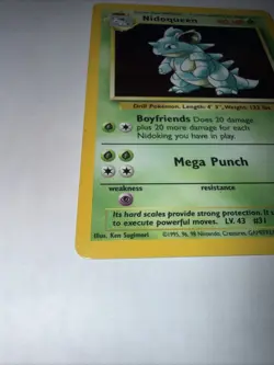 Pokemon TCG Nidoqueen Jungle 7/64 Holo Unlimited Holo Rare - Image 2