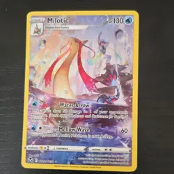 Pokemon Milotic TG02/TG30 Silver Tempest Stage 1 130 HP Ultra Rare Holo - Image 1