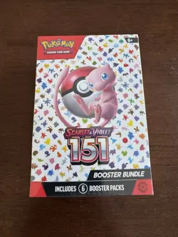 Pokemon Scarlet & Violet 151 Booster Bundle Box Includes 1 Booster Box - Image 1