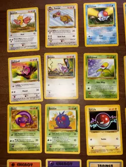 Vintage WOTC (Lot Of 50) 1999 Pokemon Cards Common Uncommon Rare 90’s Muk - Image 3