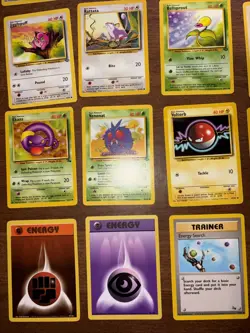Vintage WOTC (Lot Of 50) 1999 Pokemon Cards Common Uncommon Rare 90’s Muk - Image 4