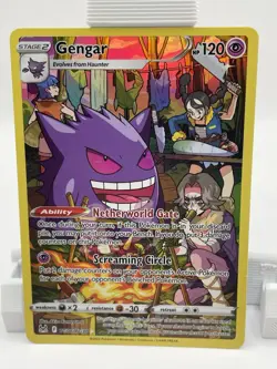 Pokemon Gengar Ultra Rare TG06/TG30 Lost Origin Trainer Gallery Holo 120 HP 2022 - Image 1