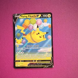 Pokemon TCG Flying Pikachu V Celebrations 006/025 Ultra Rare Holo 190 HP - Image 1
