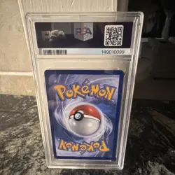 Pokemon Meowth Illustration Rare Holo 106/094 Me02 Phantasmal Flames PSA 9 2025 - Image 2