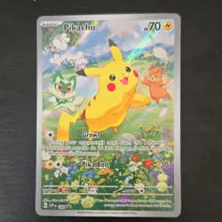 Pokemon Pikachu 088 SV: Scarlet & Violet Promo Basic 70 HP Holo English TCG - Image 1