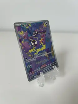 Pokemon SV05: Temporal Forces Gastly 177/162 Illustration Rare English NM - Image 3