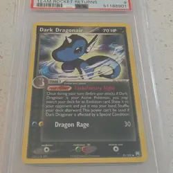 Pokemon Dark Dragonair Team Rocket Returns EX PSA 9 31/109 2004 Uncommon English - Image 3