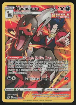 Houndoom TG10/TG30: Brilliant Stars Trainer Gallery Pokemon TCG Near Mint - Image 1