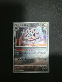 KLINKLANG - 063/086 - POKEBALL PATTERN - BLACK BOLT - POKEMON CARD - Image 1