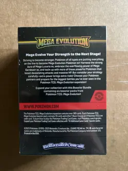 Pokemon TCG Mega Evolutions Booster Bundle SEALED - 6 Booster Packs - Image 3
