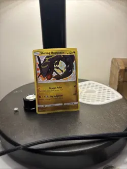 Pokemon 2017 Shinning Legends SLG Shining Rayquaza Rare Shining Holo Card #56 - Image 1