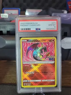 Pokemon TCG Charizard 011/078 Pokemon GO Radiant Rare - Image 1