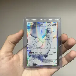 Pokemon TCG Reshiram 113/114 Zekrom 114/114 Black and White Holo Card Full Art - Image 2