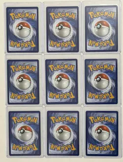 Pokemon Full Set of 9 First Partner Series 1 Illustration Collection English NM - Image 2