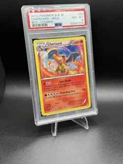 Pokemon Charizard - (Cosmos Holo) 020/149 Blister Exclusives Holo PSA 8 - Image 1