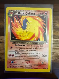 Dark Quilava 39/105 Uncommon Neo Destiny Pokemon Unlimited Lightly Played - Image 1