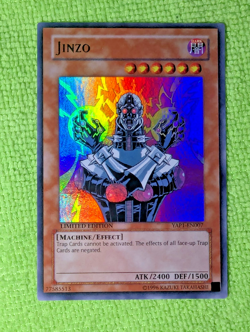 Yugioh - Jinzo YAP1-EN007 Ultra Rare Limited Edition NM - Image 2