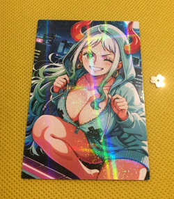 One Piece Yamato Sexy Anime ACG Waifu Beauty Holo Card - Image 1