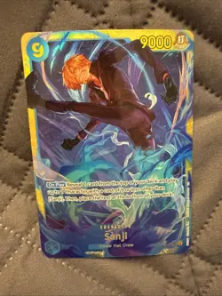 Sanji OP06-119 Wings of the Captain One Piece TCG English SEC Foil - Image 1