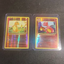 Pokemon TCG Charmander And Charmleon 10/108 Reverse Holo XY Evolutions Card NM - Image 1