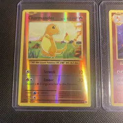 Pokemon TCG Charmander And Charmleon 10/108 Reverse Holo XY Evolutions Card NM - Image 2