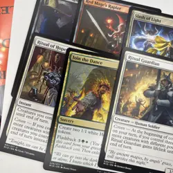 Lot Of 66 MTG Common/ UC/ Rare’s/ Foils NM-M Final Fantasy Cards - Image 2