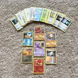 Mid-Era Pokemon Card Lot - 7 Holos + Bulk - HGSS Promos DP Black & White - Image 1