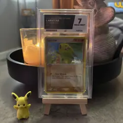 Pokemon Larvitar 62/109 2004 Card Team Rocket Returns Reverse Holo Graded ACE 7 - Image 1