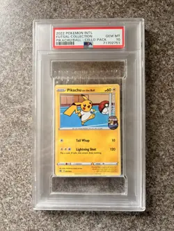 Pikachu on the Ball sealed 001/005 PSA 10 POP 6!! Pokemon Card Sealed Promo UK - Image 1