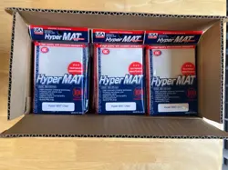 KMC Hyper Matte USA Standard Card Sleeves (Clear) - 24 packs x 100 sleeves 2400 - Image 2