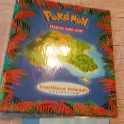 2001 Pokemon Southern Islands Binder w/ Sealed Postcards!!! New no TCG cards - Image 2